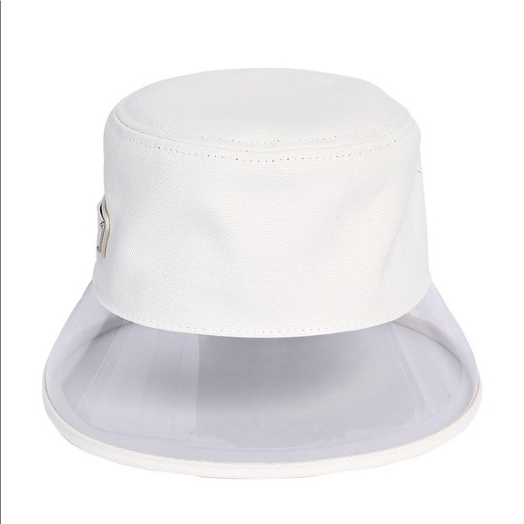 Prada bucket hat with clear brim - Picture 3 of 7